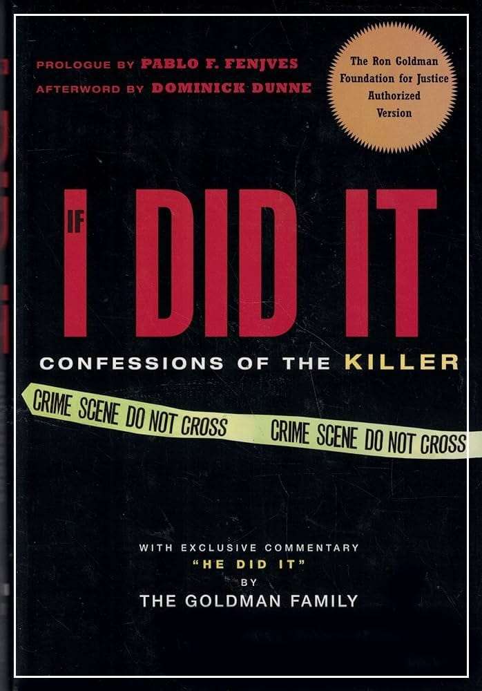 Cover for If I Did It